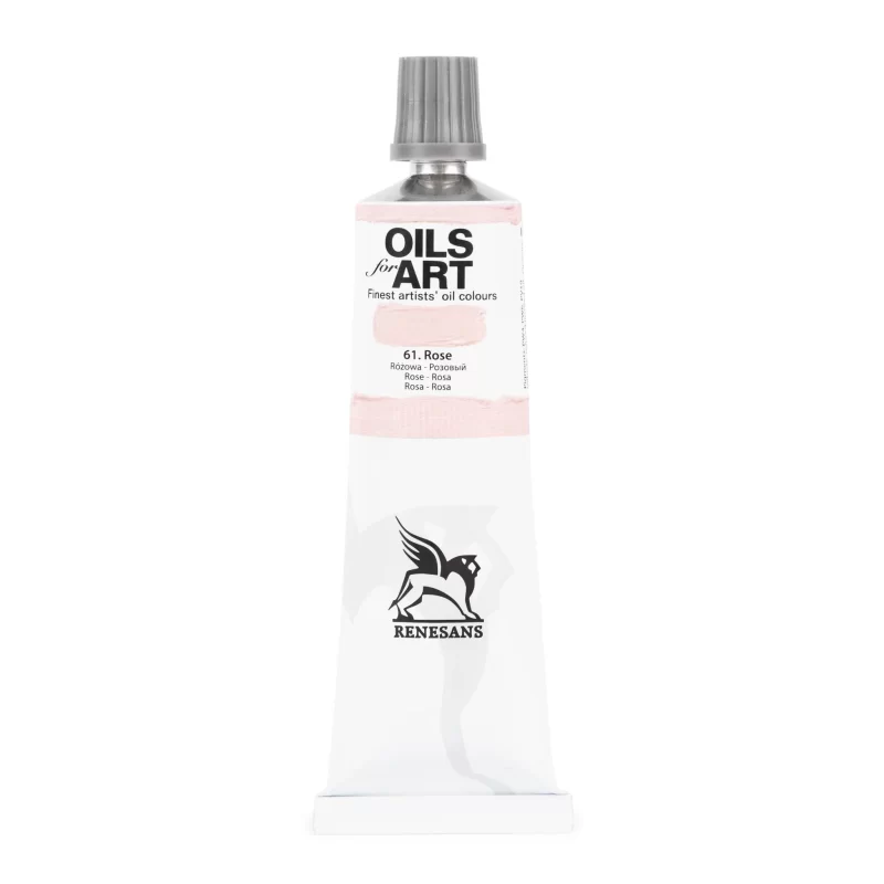 Aliejiniai dažai Renesans "OILs for Art" Rose - 60ml