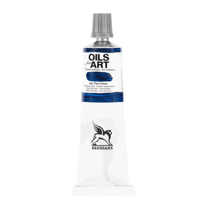 Aliejiniai dažai Renesans "OILs for Art" Paris blue- 60ml