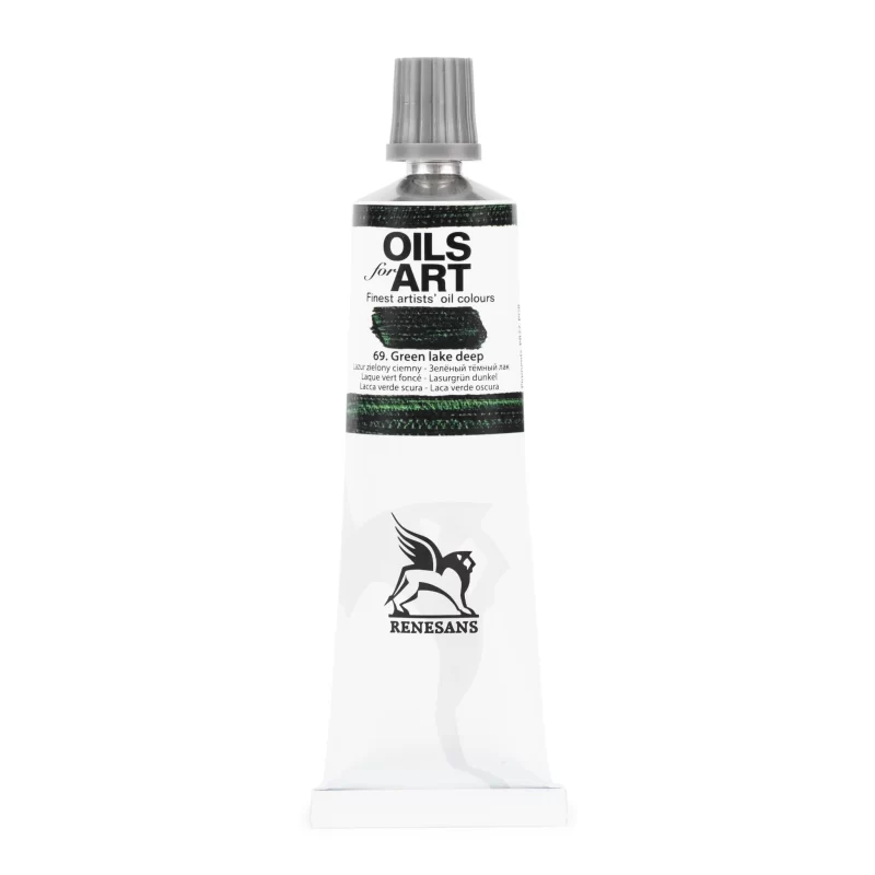 Aliejiniai dažai Renesans "OILs for Art" Green lake deep - 60ml