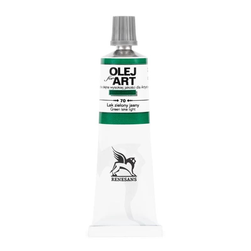 Aliejiniai dažai Renesans "OILs for Art" Green lake light - 60ml