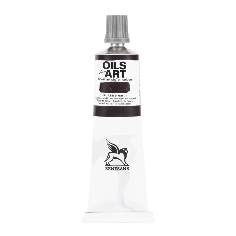 Aliejiniai dažai Renesans "OILs for Art" Kassel earth - 60ml