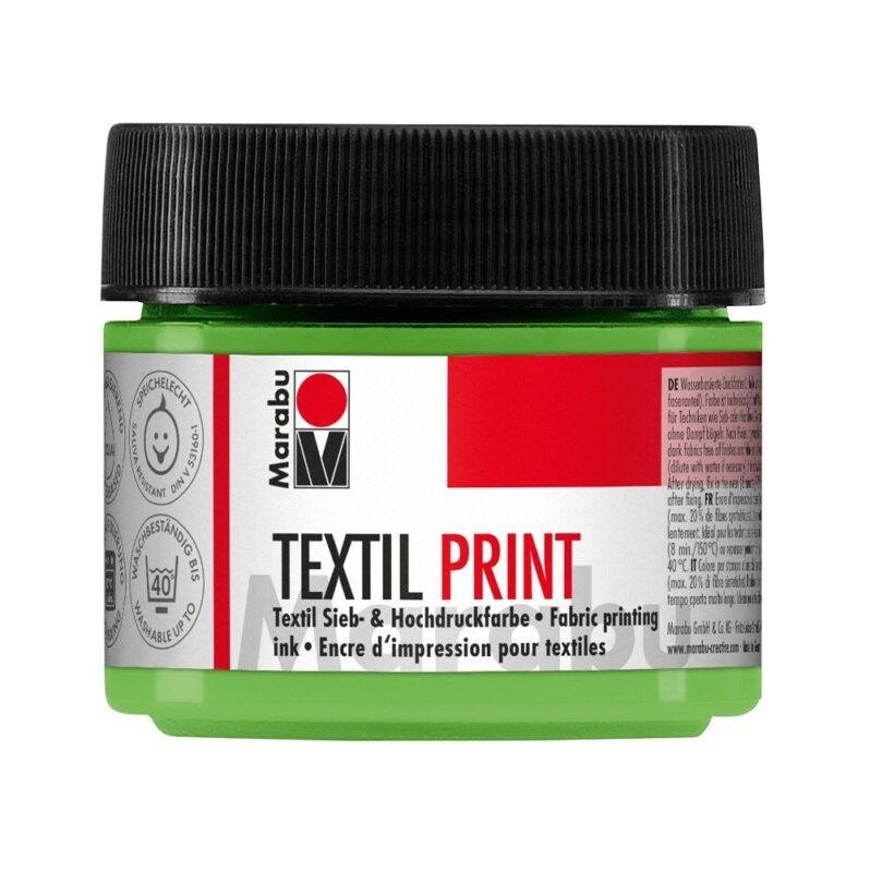 Dažai tekstilei Marabu Textil Print, žalios sp.