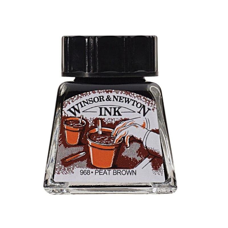 Tušas W&N - Peat Brown 14ml