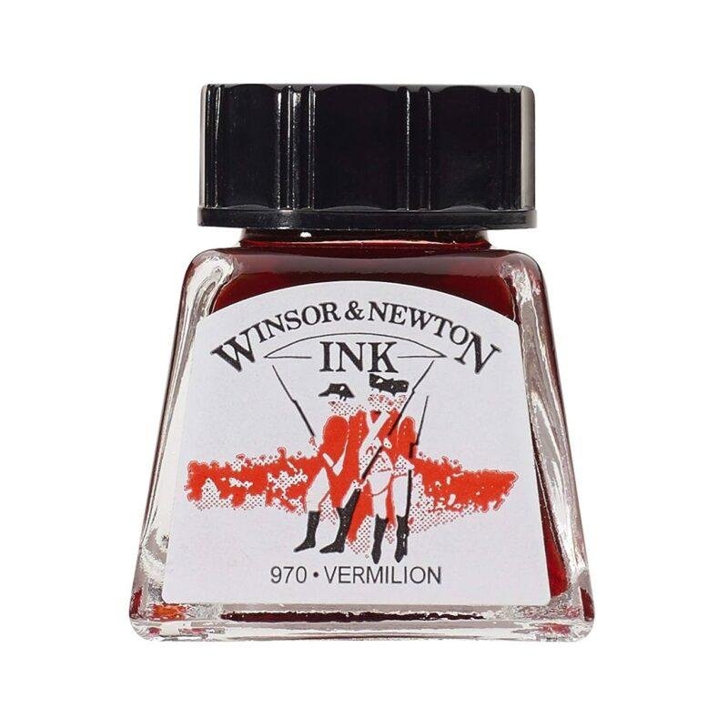 Tušas W&N - Vermilion 14ml