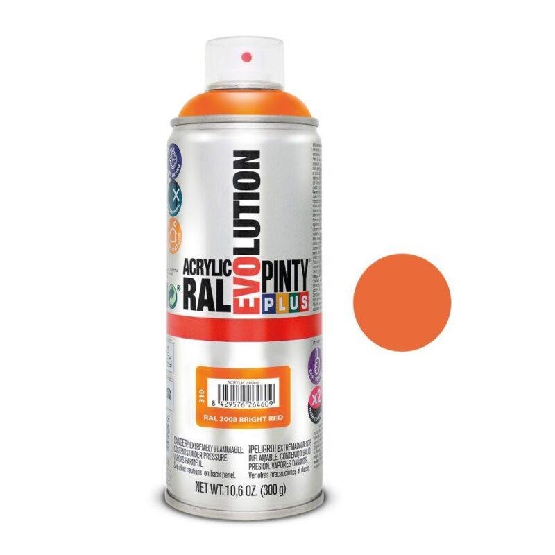 Aerozoliniai dažai Evolution 400ml - 2008 šilta raudona sp.