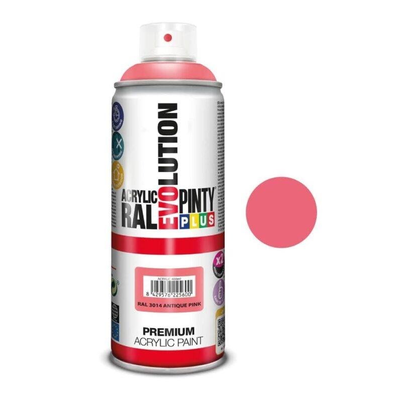Aerozoliniai dažai Evolution 400ml - 3014 rožinė sp.