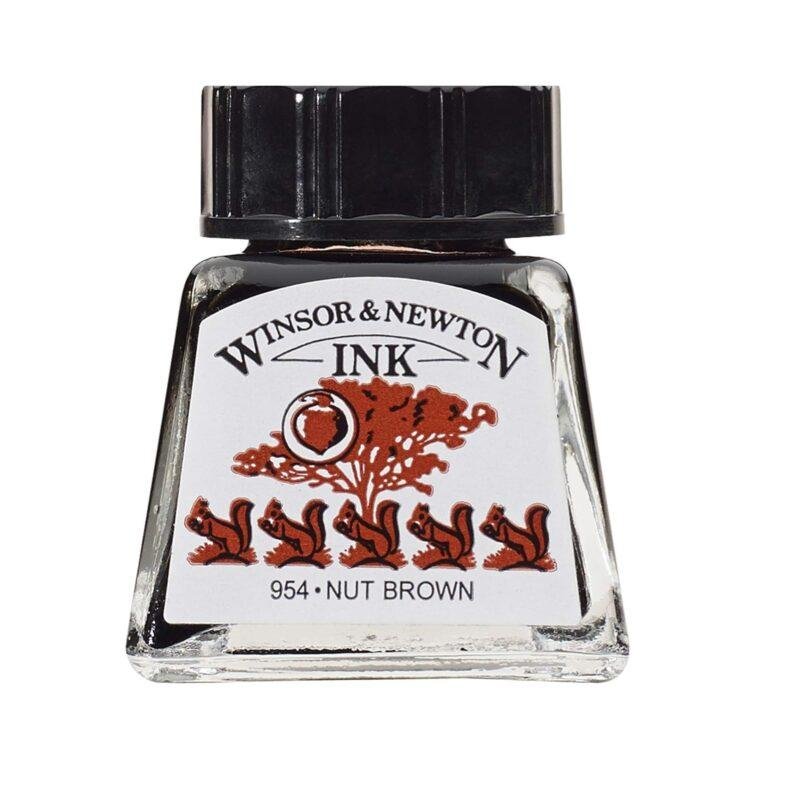 Tušas W&N - Nut brown 14ml
