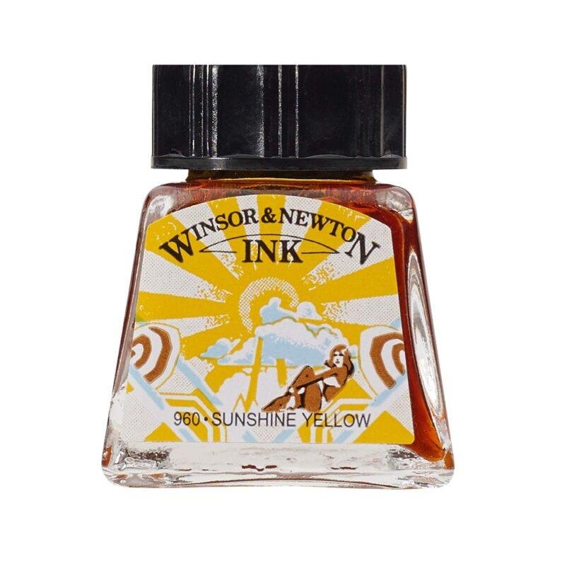Tušas W&N - Sunshine yellow 14ml