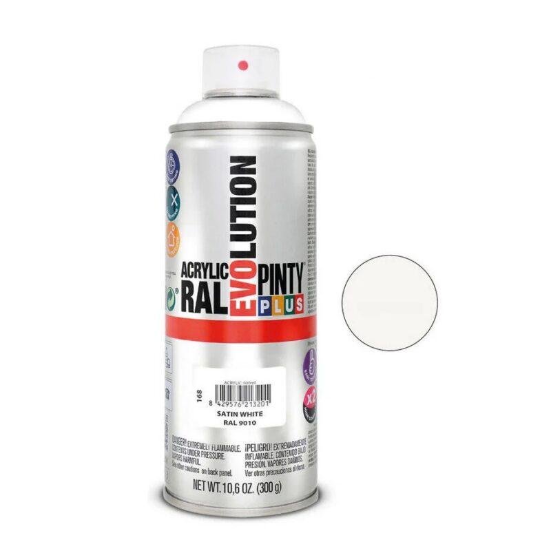 Aerozoliniai dažai Evolution 400ml - 9010 balta satininė sp.