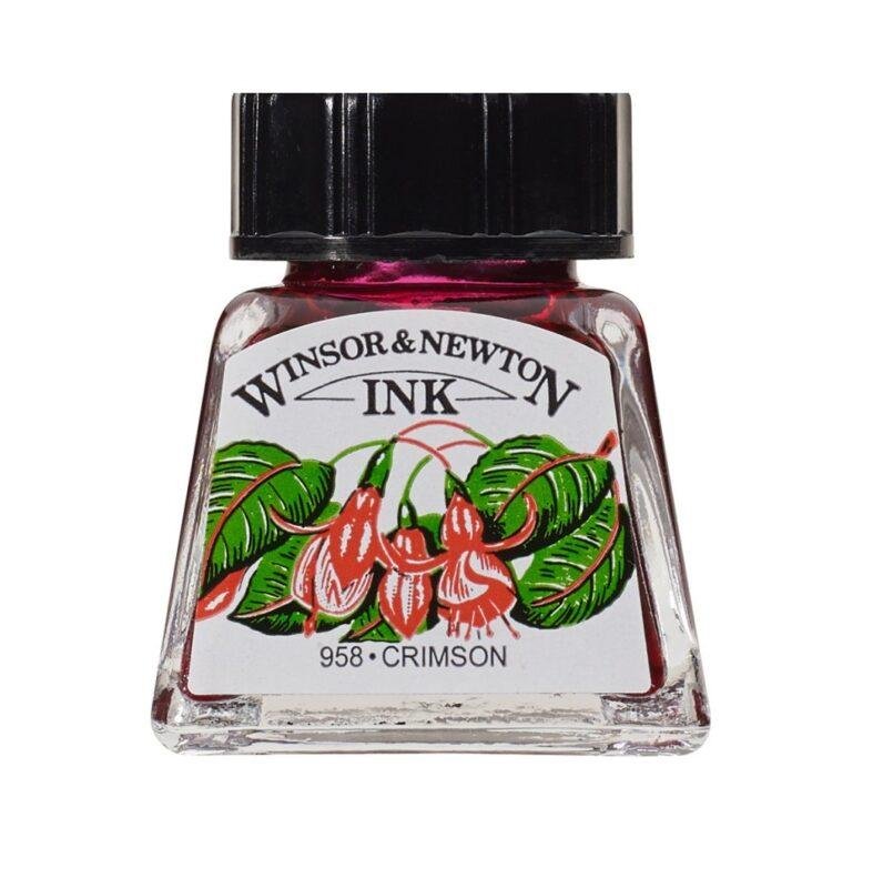 Tušas W&N - Crimson 14ml