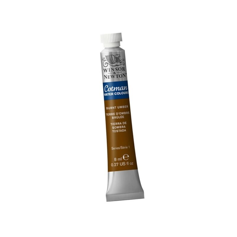 Akvareliniai dažai Cotman 8ml 076 burnt umber K