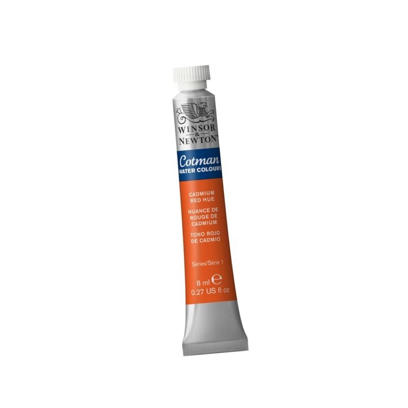 Akvareliniai dažai Cotman 8ml 095 cadmium red hue
