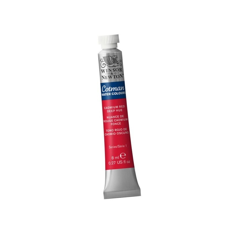 Akvareliniai dažai Cotman 8ml 098 cadmium red deep hue