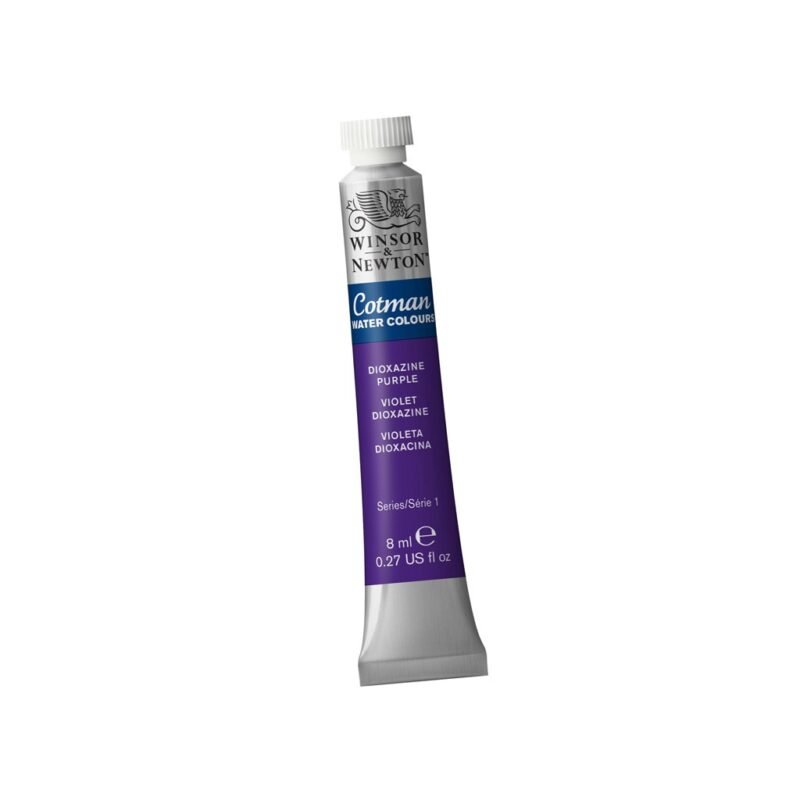 Akvareliniai dažai Cotman 8ml 231 dioxazine violet