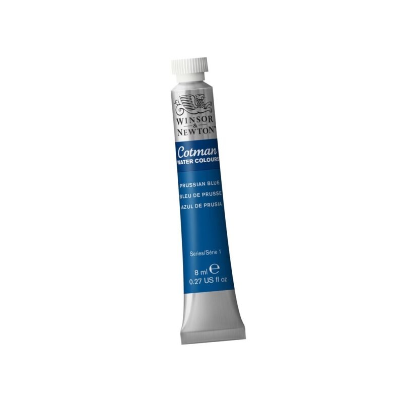 Akvareliniai dažai Cotman 8ml 538 prussian blue
