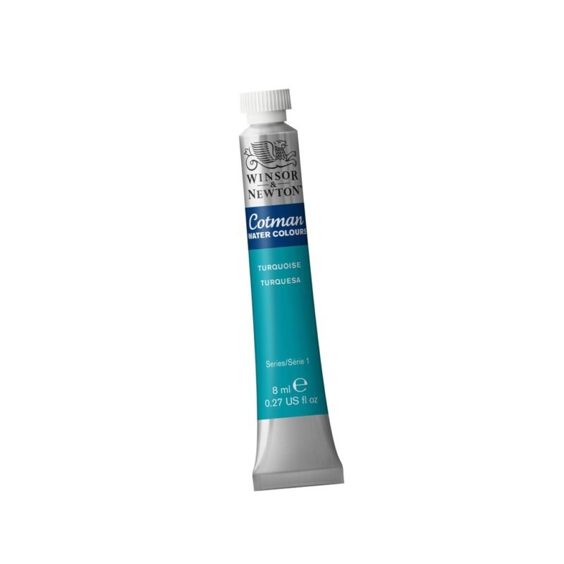 Akvareliniai dažai Cotman 8ml 654 turquoise
