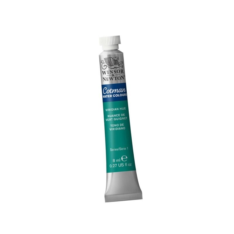 Akvareliniai dažai Cotman 8ml 696 viridian hue