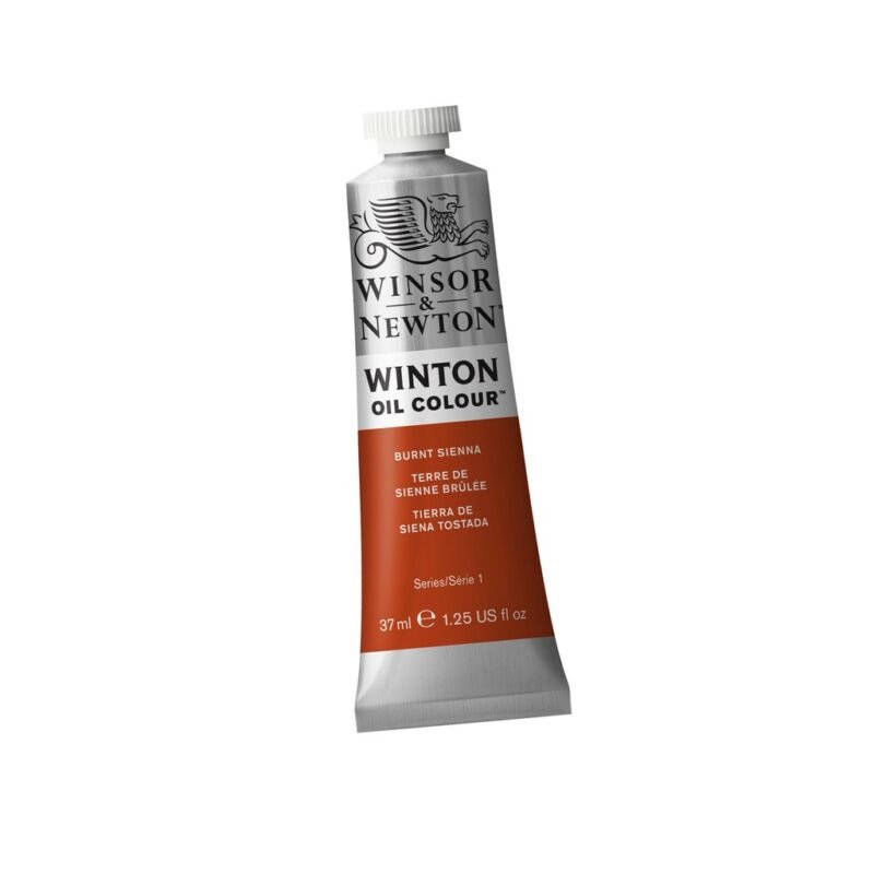 Aliejiniai dažai Winton 37ml, burnt sienna