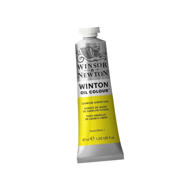 Aliejiniai dažai Winton 37ml, cadmium lemon (P)