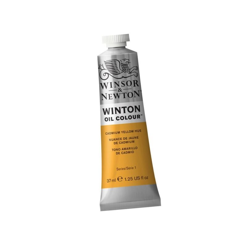 Aliejiniai dažai Winton 37ml, cadmium yellow hue