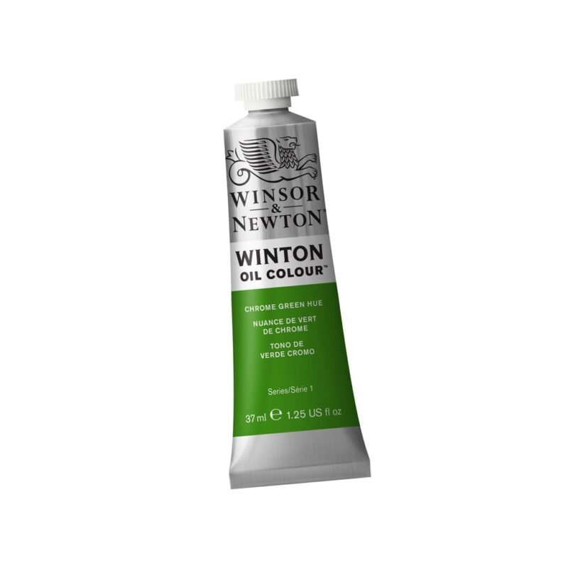 Aliejiniai dažai Winton 37ml, chrome green hue