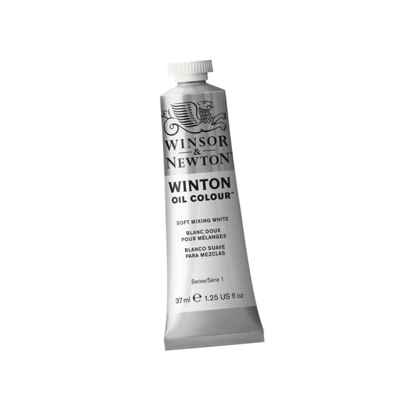 Aliejiniai dažai Winton 37ml, soft mixing white