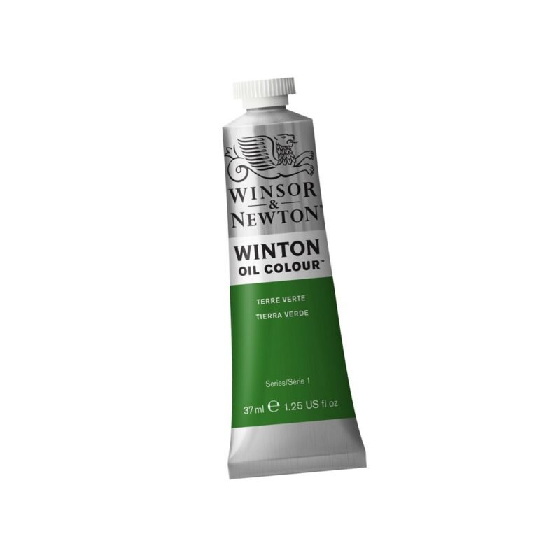 Aliejiniai dažai Winton 37ml, terra verte