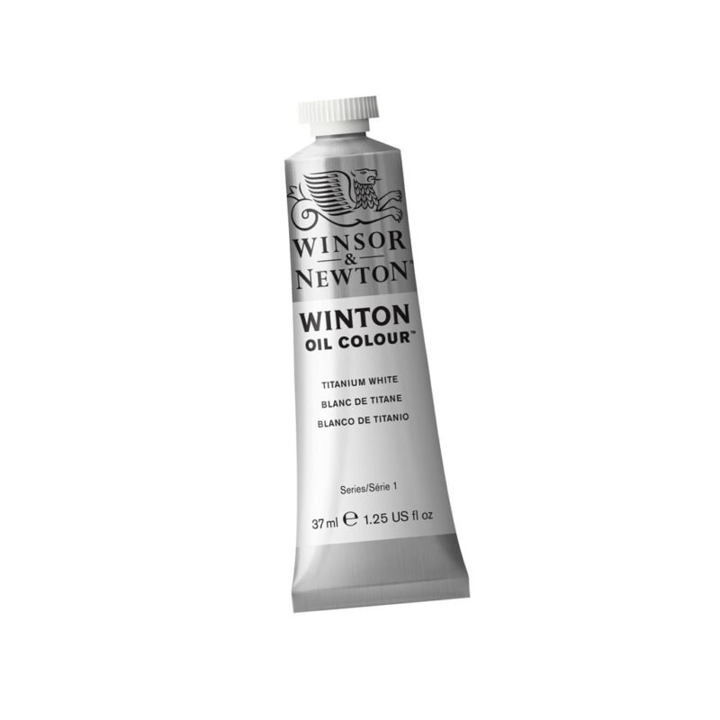 Aliejiniai dažai Winton 37ml, titanium white