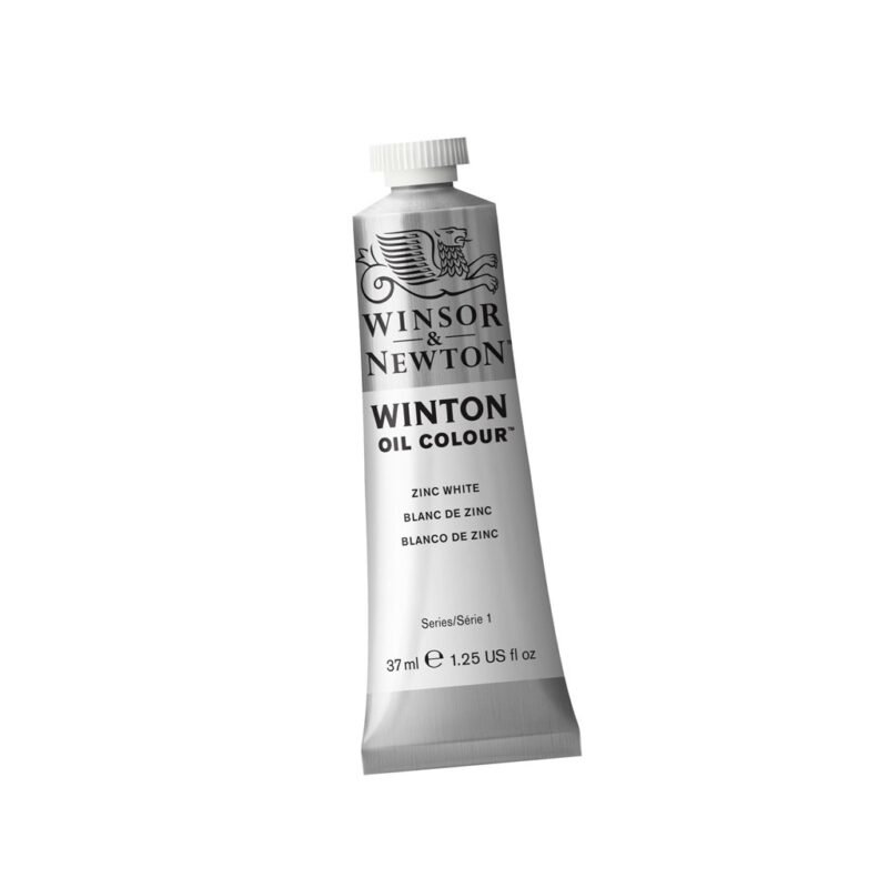 Aliejiniai dažai Winton 37ml, zinc white