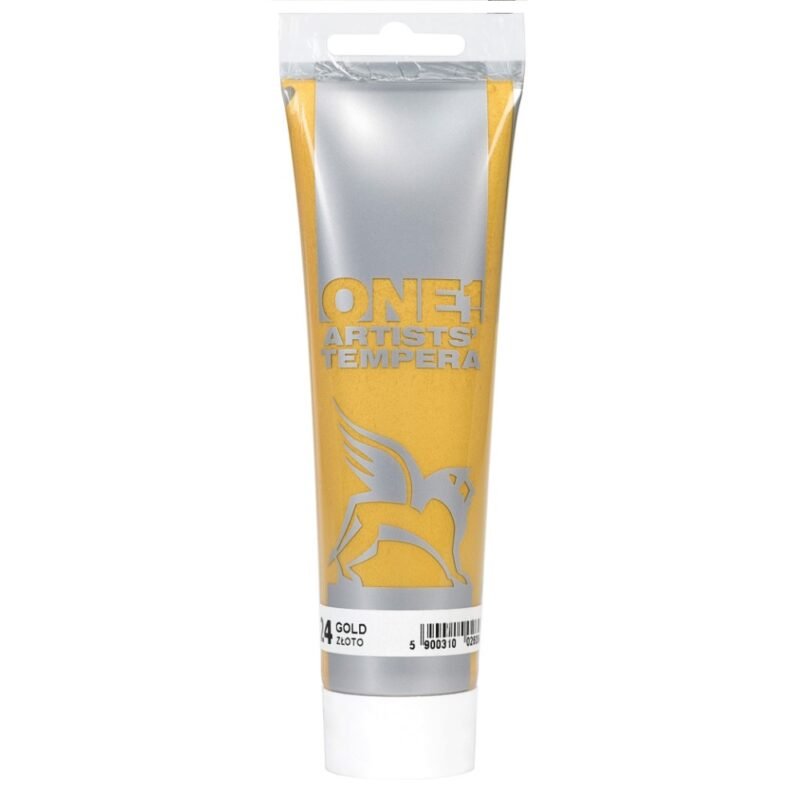 Tempera ONE 100ml - Metalizuota aukso sp.