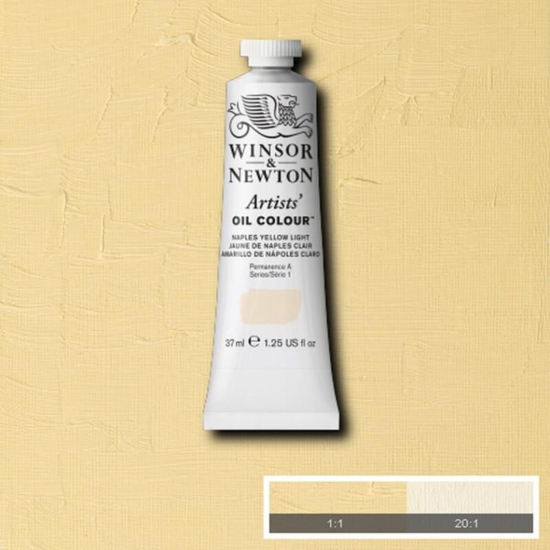 Aliejiniai dažai Artists 37ml 426 naples yellow light