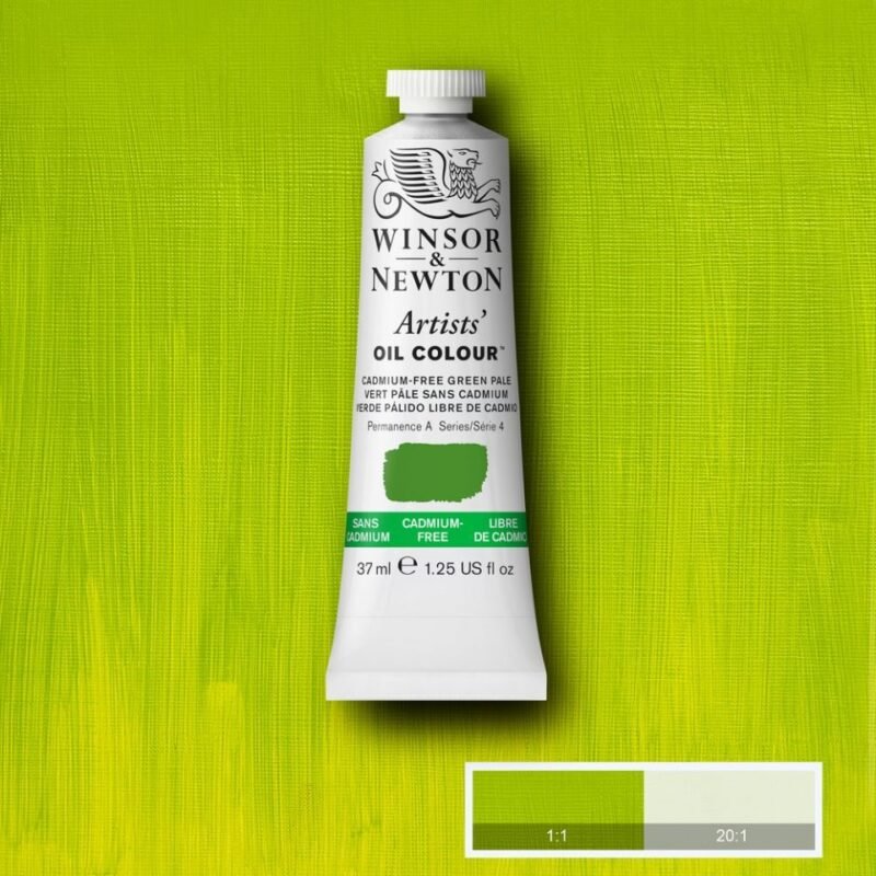 Aliejiniai dažai Artists 37ml 897 cadmium free green pale