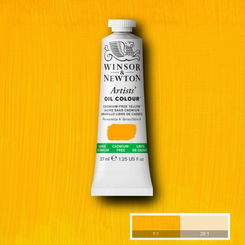Aliejiniai dažai Artists 37ml 890 cadmium free yellow