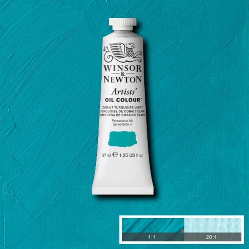 Aliejiniai dažai Artists 37ml 191 cobalt turquoise light