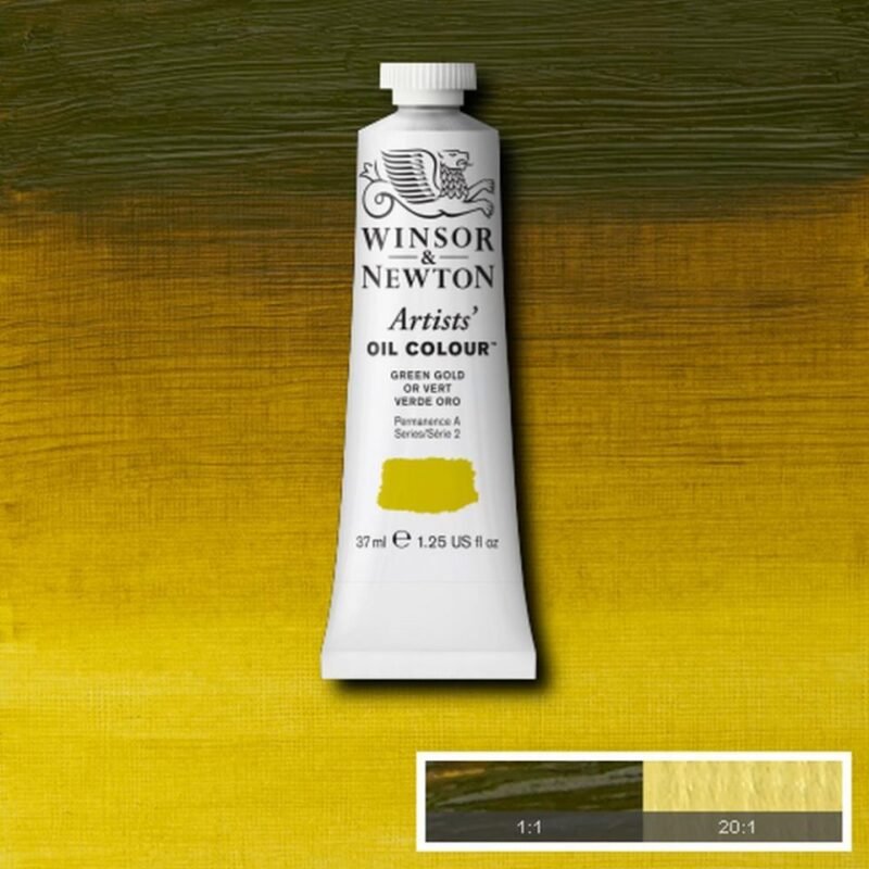 Aliejiniai dažai Artists 37ml 294 green gold