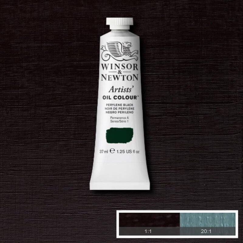 Aliejiniai dažai Artists 37ml 505 perylene black