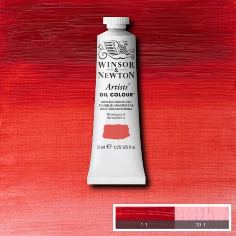 Aliejiniai dažai Artists 37ml 548 quinacridone red