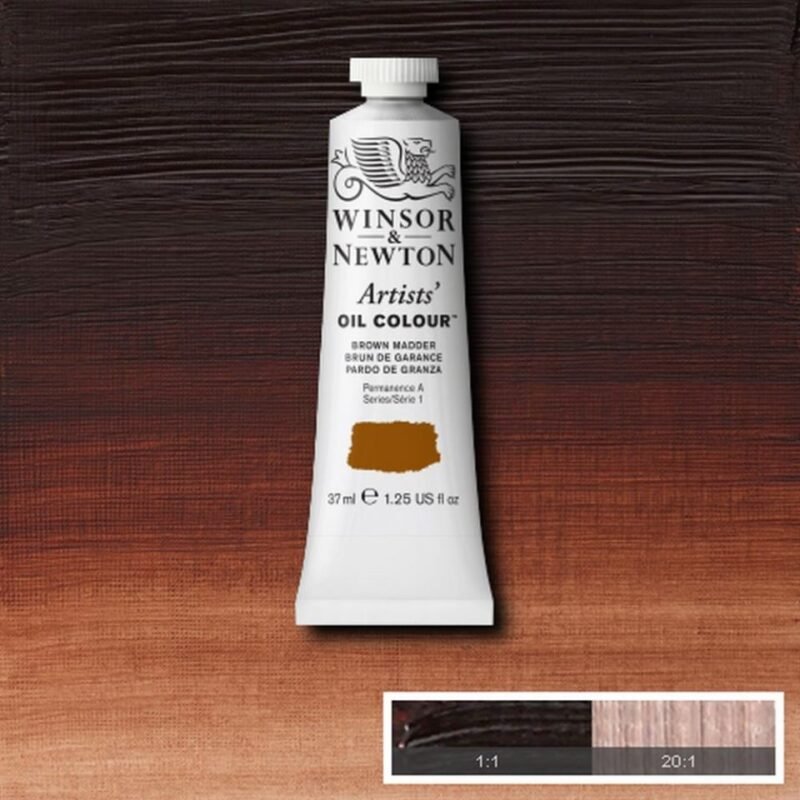 Aliejiniai dažai Artists 37ml 056 brown madder