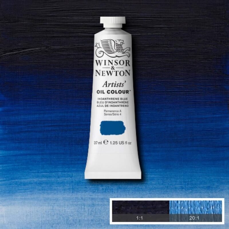 Aliejiniai dažai Artists 37ml 321 indanthrene blue
