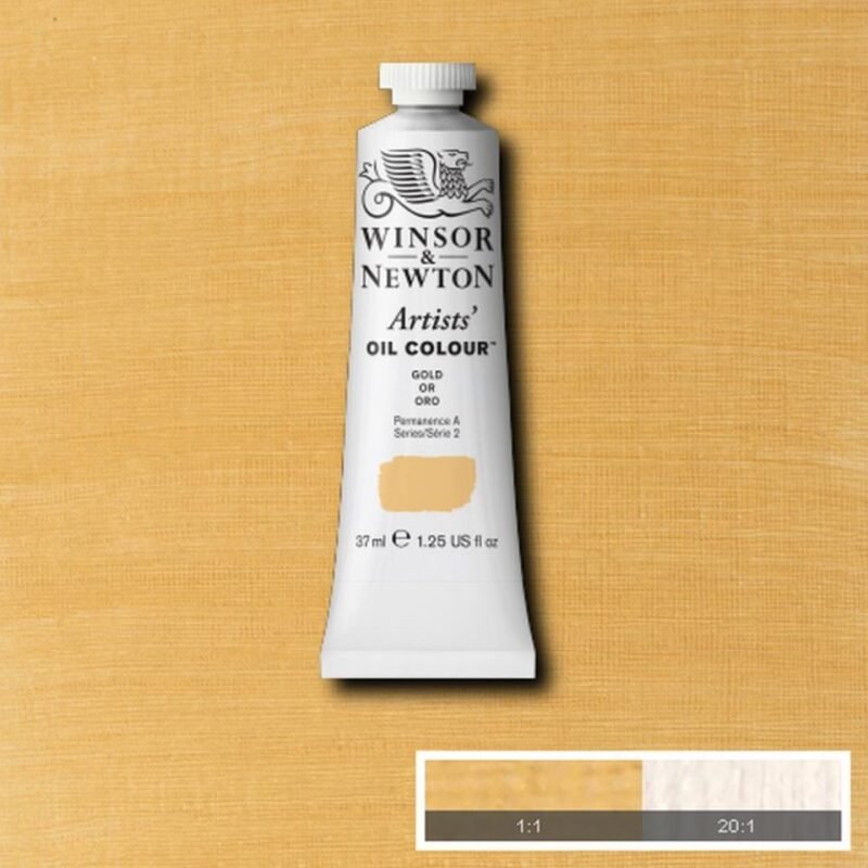 Aliejiniai dažai Artists 37ml 283 gold