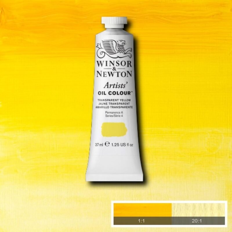 Aliejiniai dažai Artists 37ml 653 transparent yellow (P)