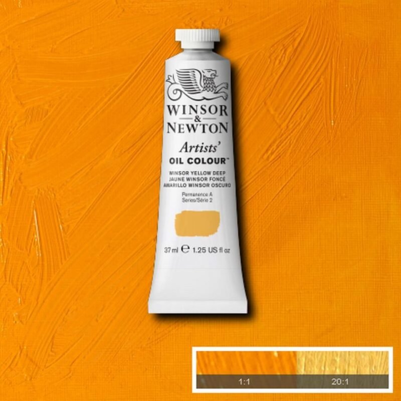 Aliejiniai dažai Artists 37ml 731 winsor yellow deep