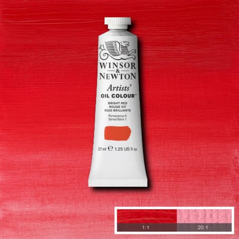 Aliejiniai dažai Artists 37ml 042 bright red