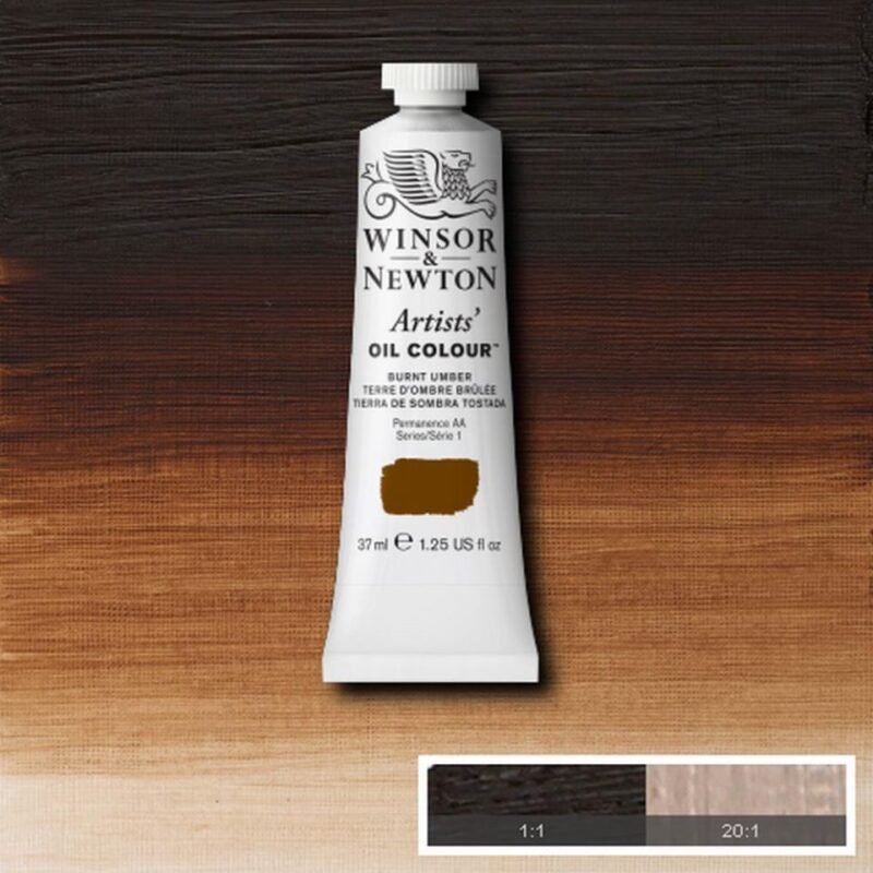 Aliejiniai dažai Artists 37ml 076 burnt umber