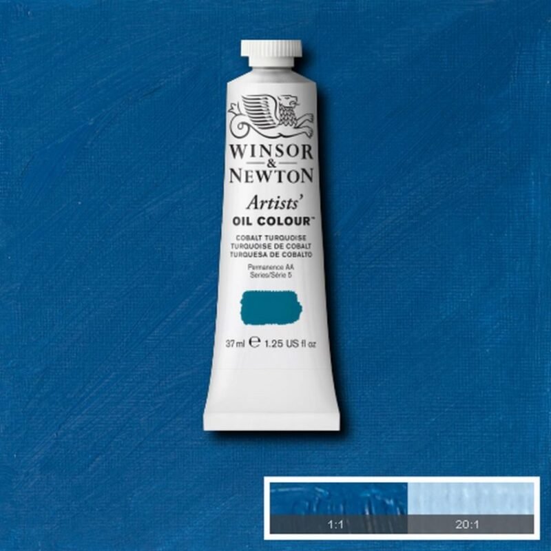 Aliejiniai dažai Artists 37ml 190 cobalt turquoise