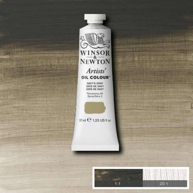 Aliejiniai dažai Artists 37ml 217 davy’s gray