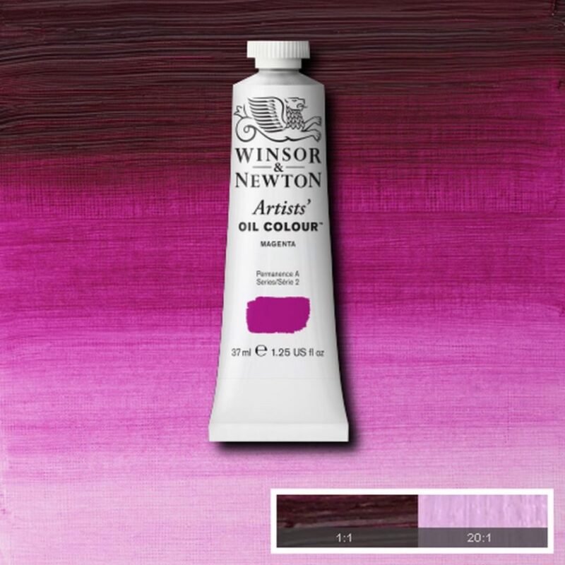 Aliejiniai dažai Artists 37ml 380 magenta