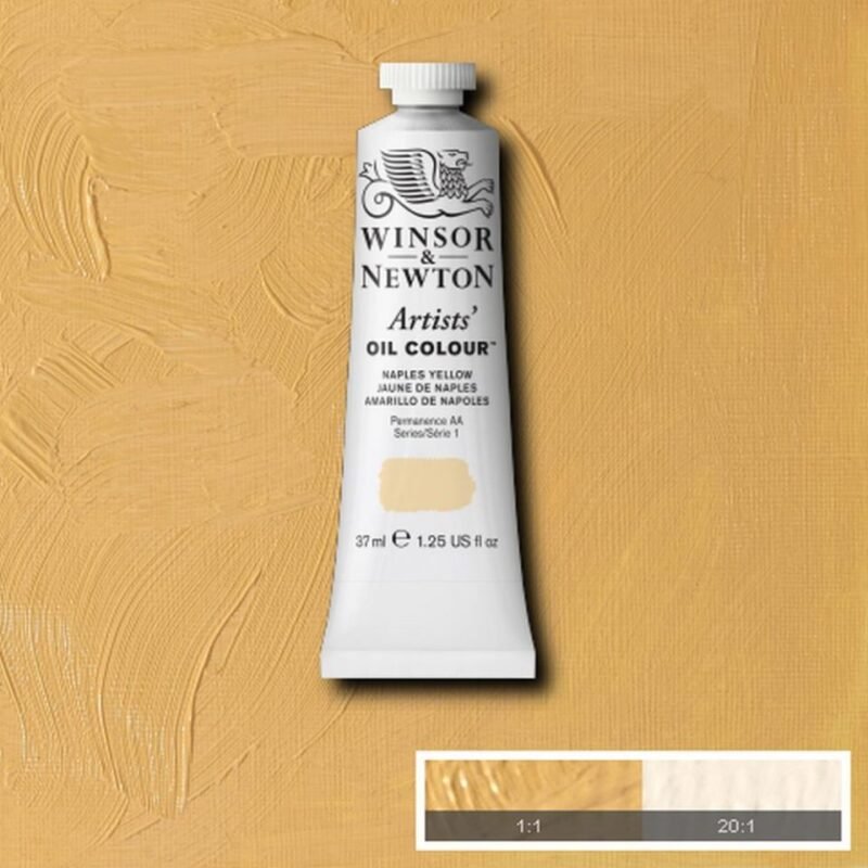 Aliejiniai dažai Artists 37ml 422 naples yellow