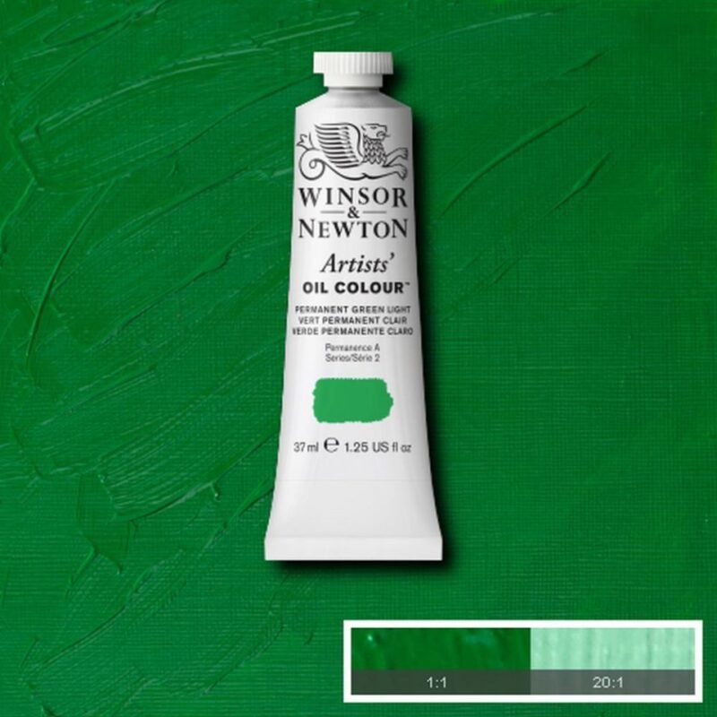 Aliejiniai dažai Artists 37ml 483 permanent green light