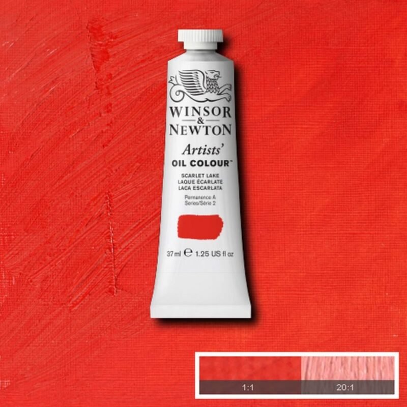 Aliejiniai dažai Artists 37ml 603 scarlet lake